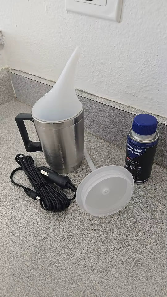 تلميع اضواء السيارات